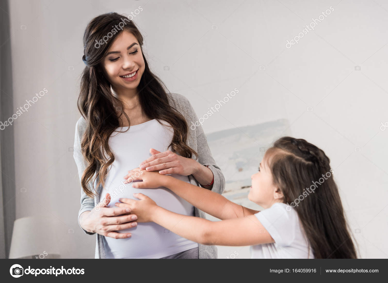 Pregnant Little Girl