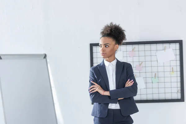 Confident african american businesswoman — Stock Photo, Image