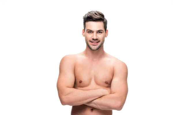 Handsome shirtless man — Stock Photo, Image