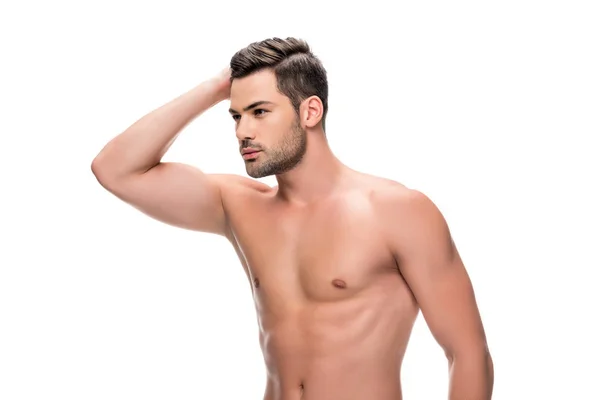 Hombre guapo sin camisa — Foto de Stock