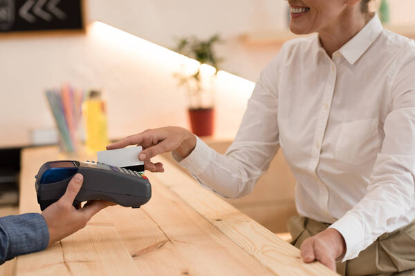 payment with credit card