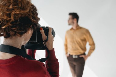 profesyonel fotoğrafçı ve modeli