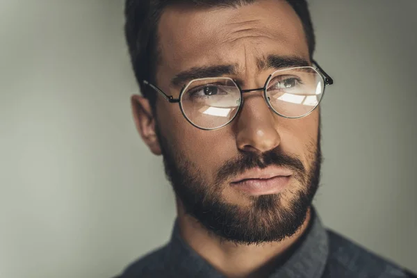Szemüveges férfi — Stock Fotó