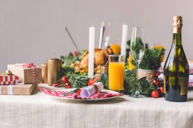 lezzetli Noel yemeği