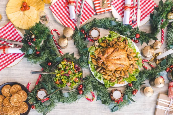 Christmas dinner — Stock Photo, Image