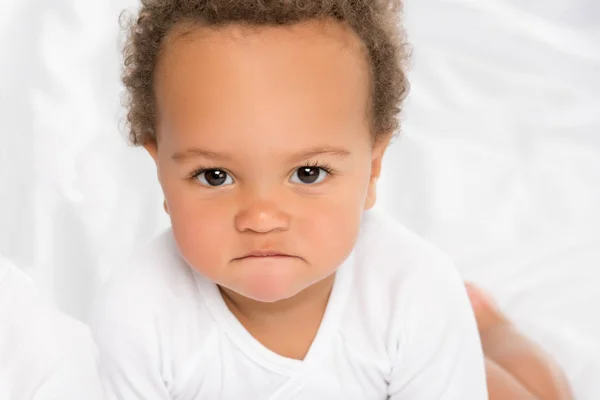 Африканский американский мальчик-младенец — стоковое фото