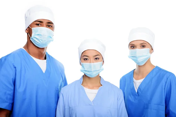 Multiethnic surgeons — Stock Photo, Image