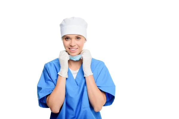Chirurg in medische masker — Stockfoto