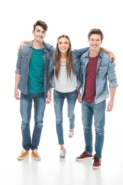 Happy young friends — Stock Photo, Image