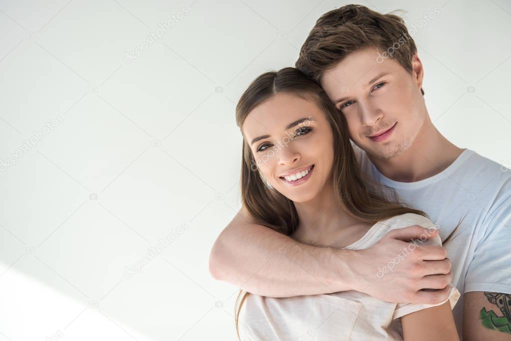 happy young couple 