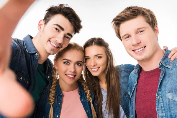 Friends taking selfie — Stock Photo, Image