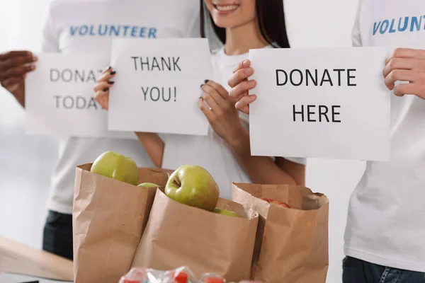 Manifesti di beneficenza — Foto Stock