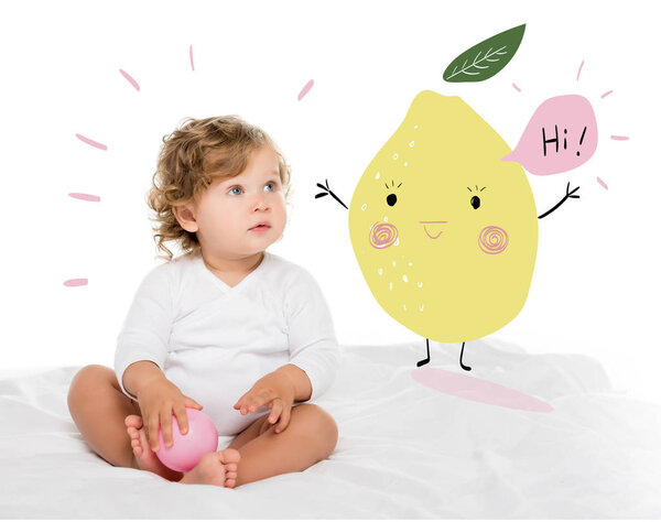 девочка с мячом
