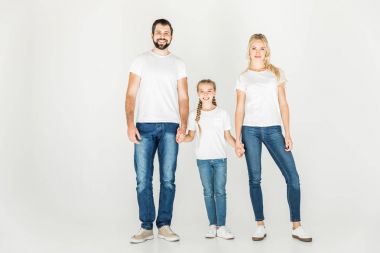 mutlu bir aile ile çocuk