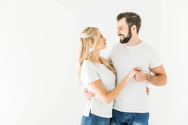 Beautiful happy young couple — Stock Photo, Image