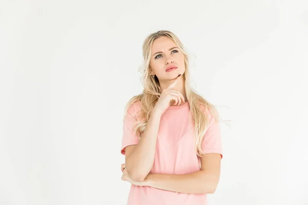 Pensive woman — Stock Photo, Image