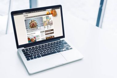 bbc gıda Web sitesi ile dizüstü bilgisayar