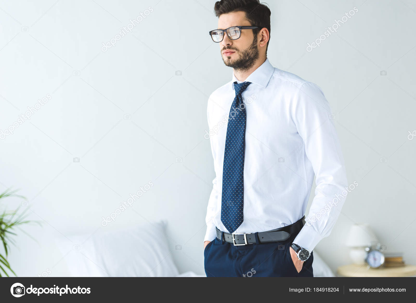 white shirt and tie