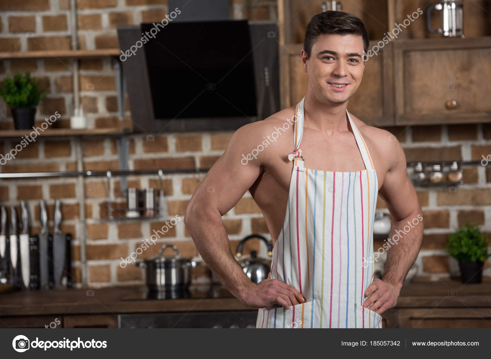 Naked Apron For Men