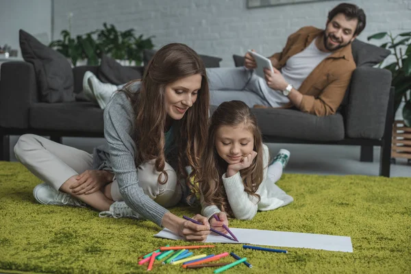 Familj — Stockfoto