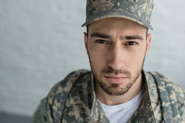 Portrait of soldier