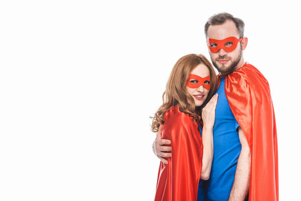 Superheroes couple