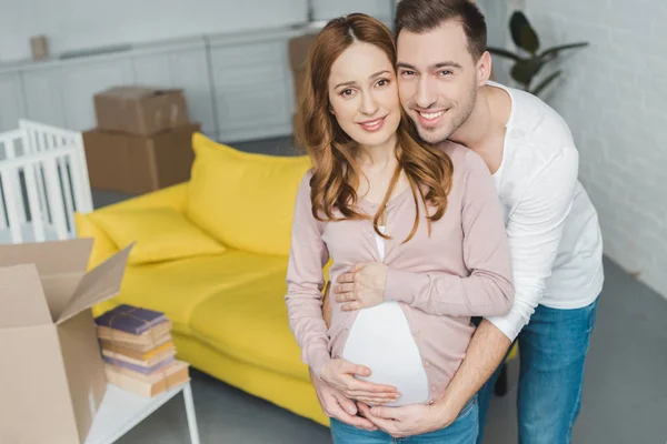 Pregnant couple — Stock Photo, Image