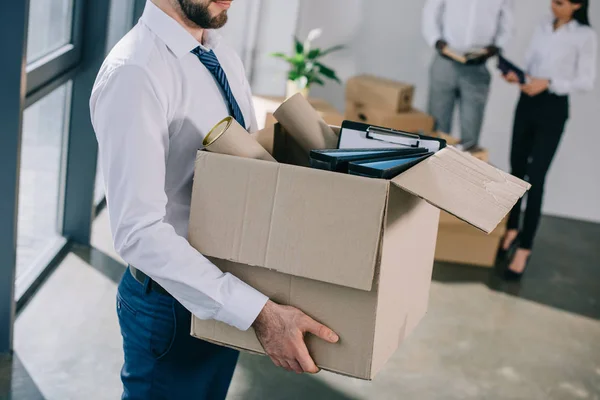 Oficina en movimiento — Foto de Stock