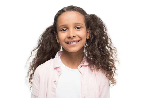 Adorable smiling girl — Stock Photo