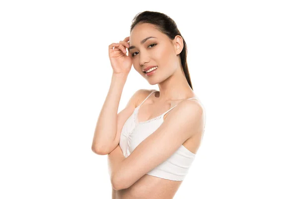 Atractiva mujer asiática - foto de stock