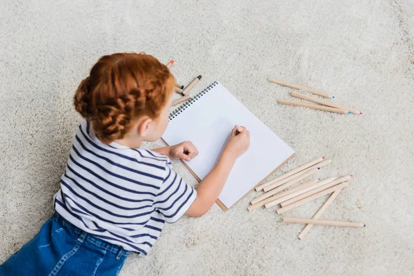 Menina desenho — Fotografia de Stock