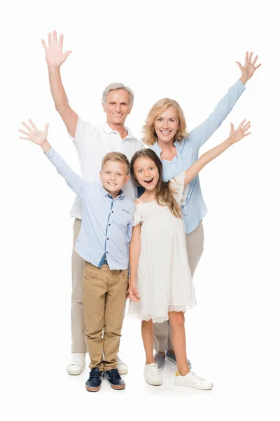 Familia feliz - foto de stock