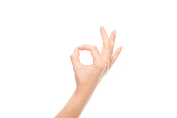 OK знак — Stock Photo