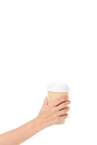 Disposable coffee cup — Stock Photo