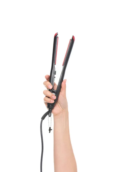 Hair straightener — Stock Photo