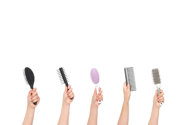 Brosses à cheveux — Photo de stock