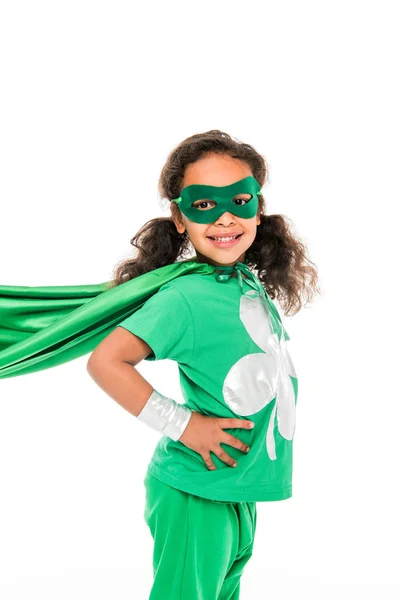 Superhero girl — Stock Photo