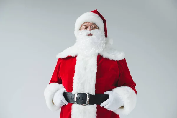 Santa Claus confiado - foto de stock