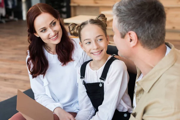 Family spending time together — Stock Photo