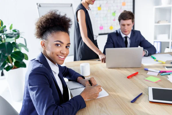 African american businesswoman — Stock Photo