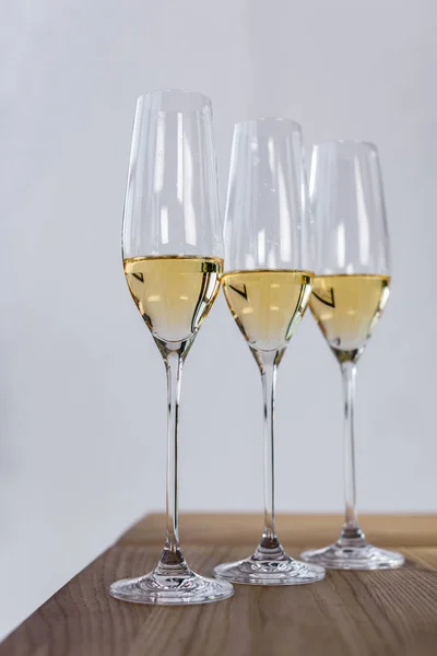 Glasses of champagne — Stock Photo