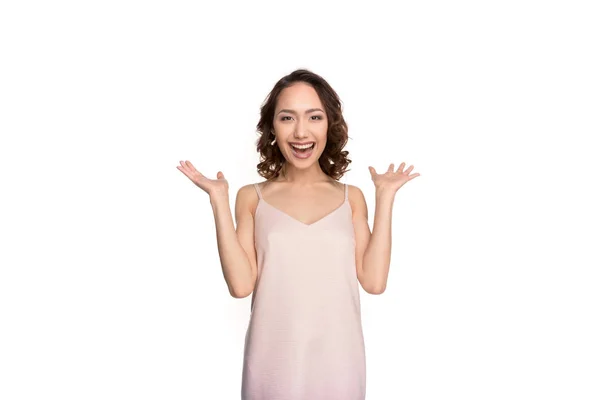 Cheerful asian woman — Stock Photo