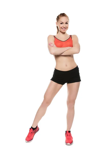 Sporty young woman — Stock Photo