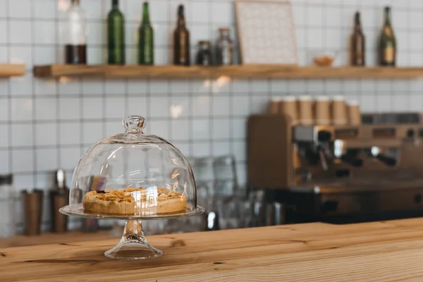 Pie on counter — Stock Photo