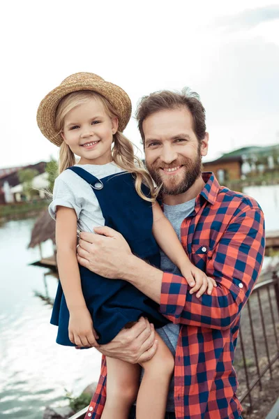 Father with daughter — Stock Photo