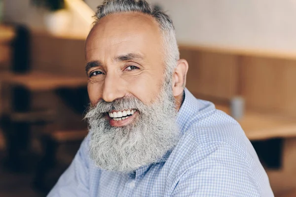 Handsome senior man — Stock Photo