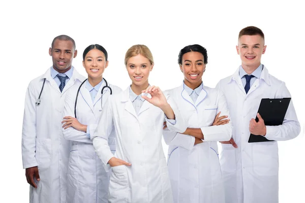 Multiethnic doctors — Stock Photo