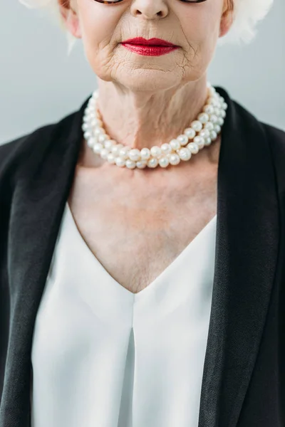 Pearl necklace — Stock Photo