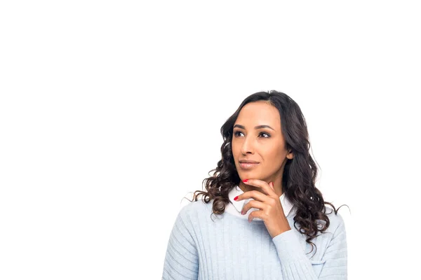 Hermosa mujer afroamericana - foto de stock