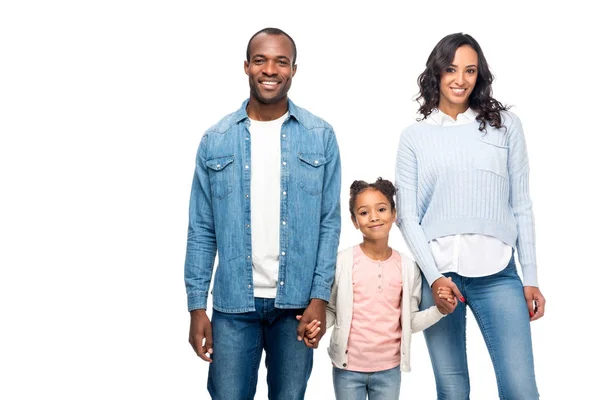 Glücklich afrikanisch-amerikanische Familie — Stockfoto